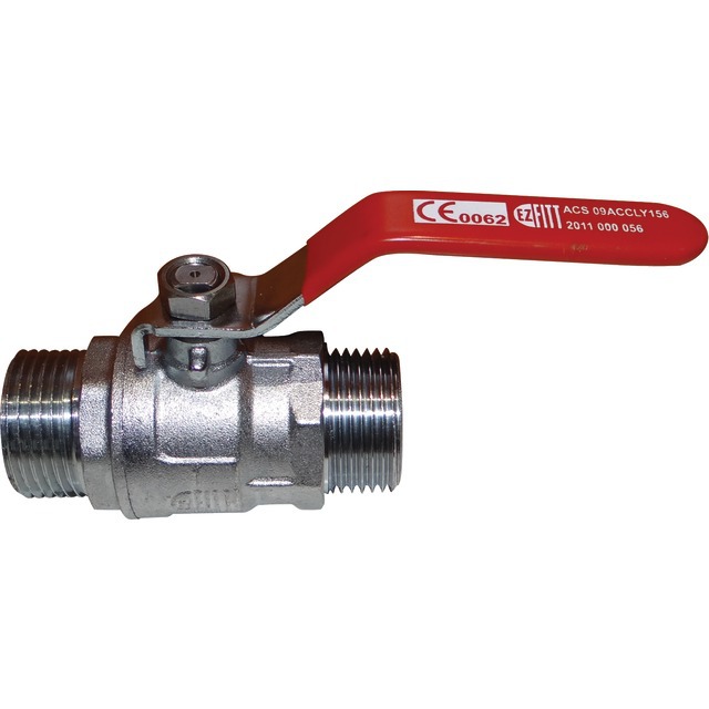 Vanne 1/4 Tour Chauffage Male - Male 1" 26X34 référence fournisseur 33020293